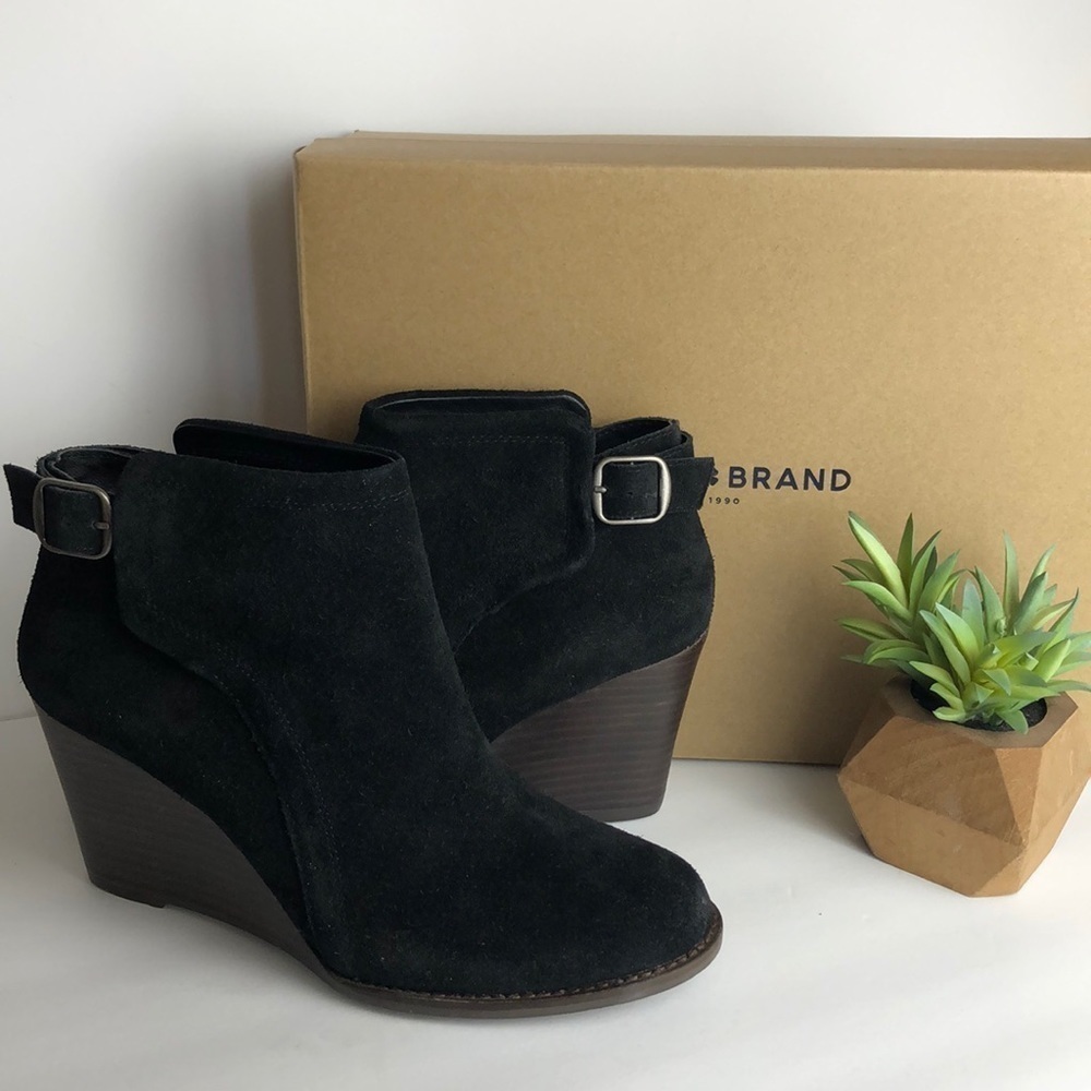 NEW Lucky Brand Yasine Ankle Boots Booties 9